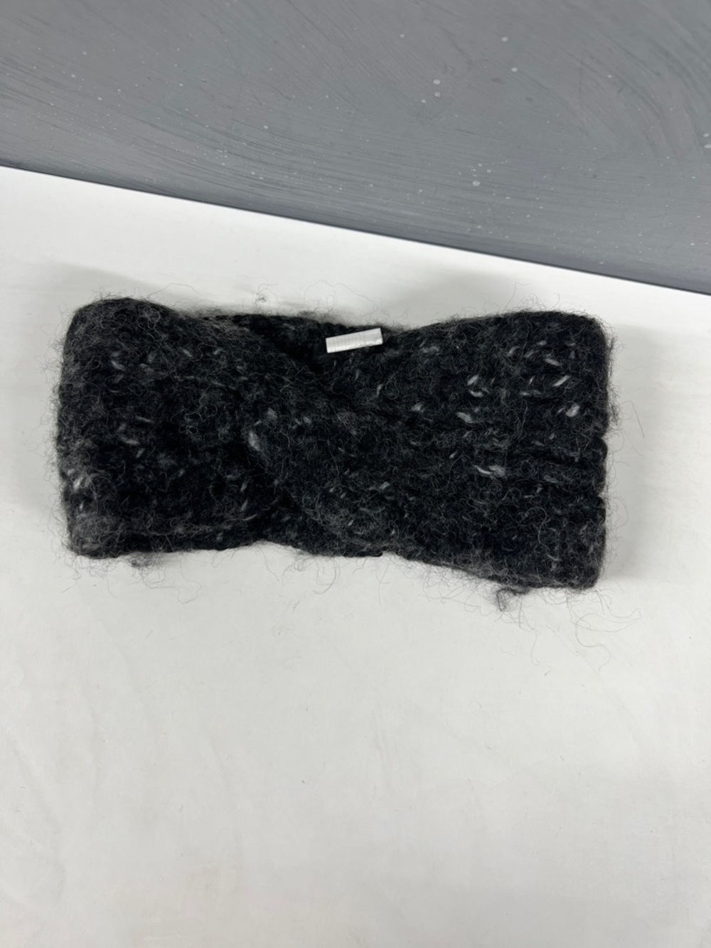 Wilfred Grey Knit Twist Headband